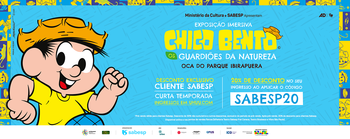 Exposição Imersiva Chico Bento