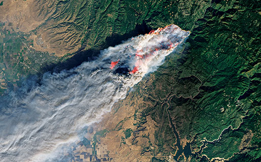 Incêndio em Paradise - Califórnia